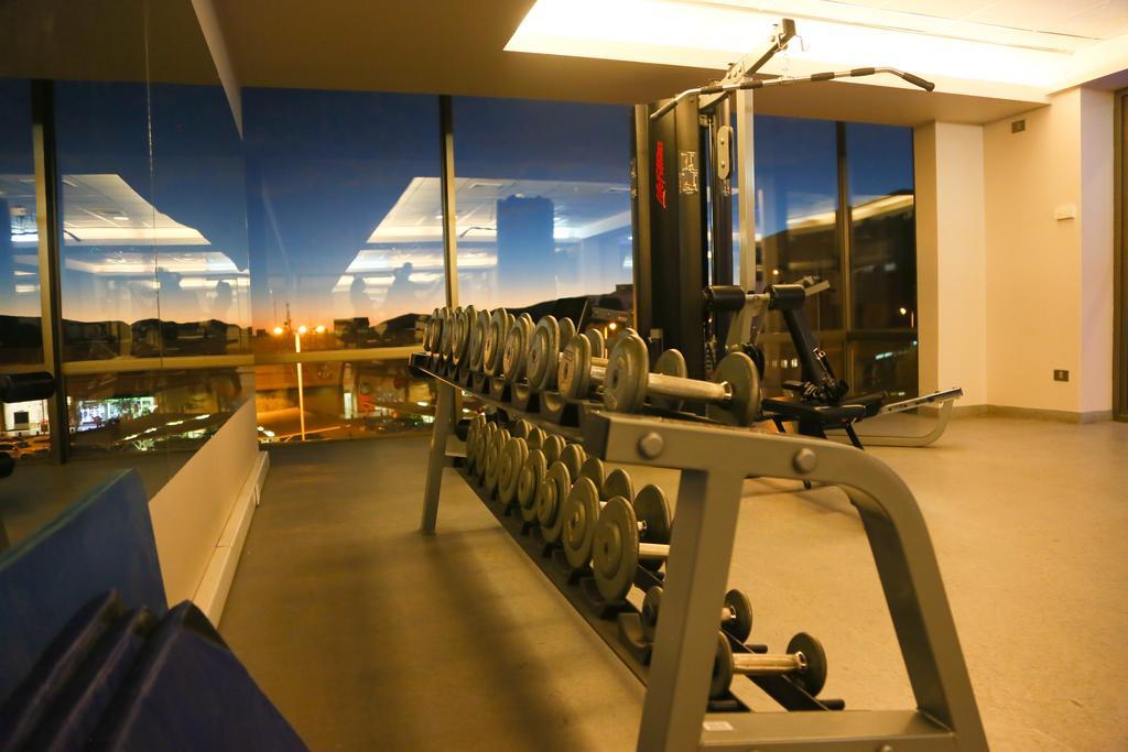 Mds Hotel Calama Esterno foto The gym at the hotel